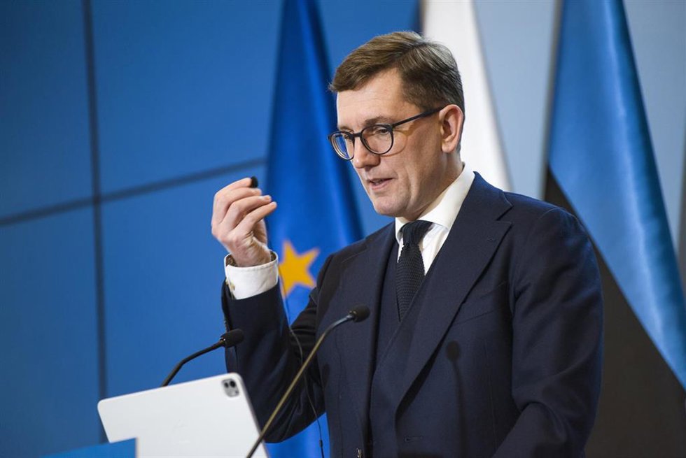 Archivo - Kristen Michal, primer ministro de Estonia.