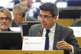 Mazón participa en la reunión de la Comisión ECON del Comité Europeo de las Regiones