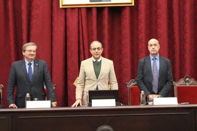 Inauguración del evento 'Hacemos Memoria. Jornadas de Memoria Histórica y Democrática en la Universidad de Sevilla', parte de la conmemoración 'España en libertad. 50 años'