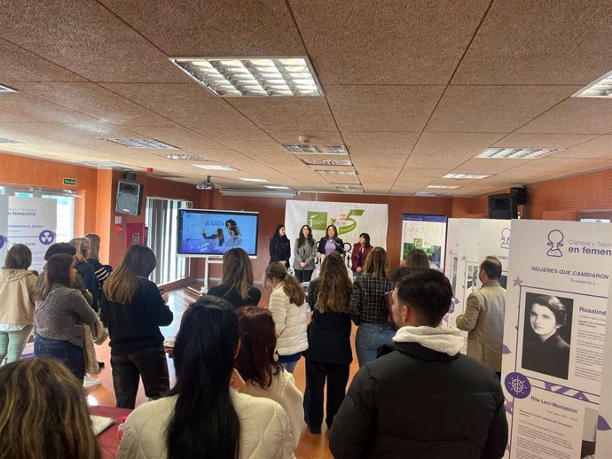 Acto celebrado en Geolit con moitov el Día Internacional de las Mujeres.