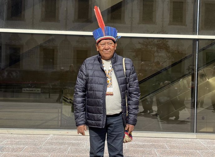 Davi Kopenawa visita el CCCB en el marco de la exposición ‘Amazonias, El futuro ancestral’