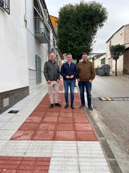 Visita a obras en Arquillos financiadas con el PFEA.