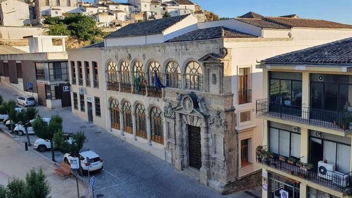 Fachada del Ayuntamiento de Martos.