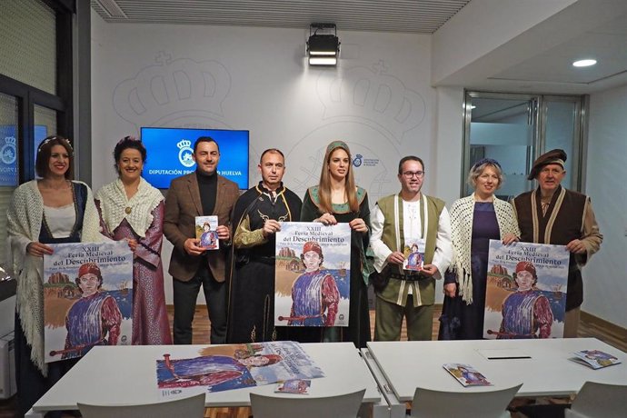 Presentación de la XXIII Feria Medieval del Descubrimiento de Palos de la Frontera.