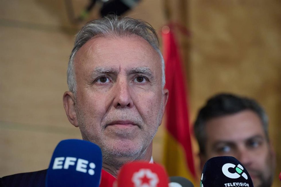 El ministro de Política Territorial, Ángel Víctor Torres, a 10 de marzo de 2025, en Madrid (España). 