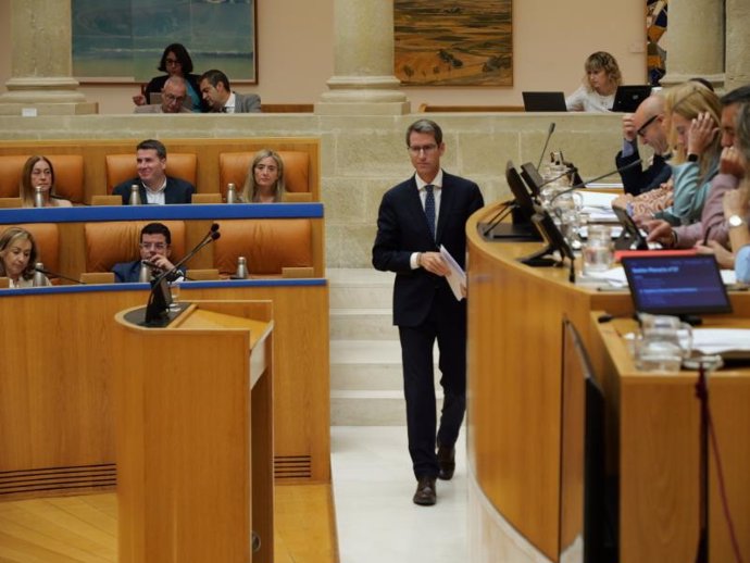 Archivo - El presidente del Gobierno, Gonzalo Capellán
