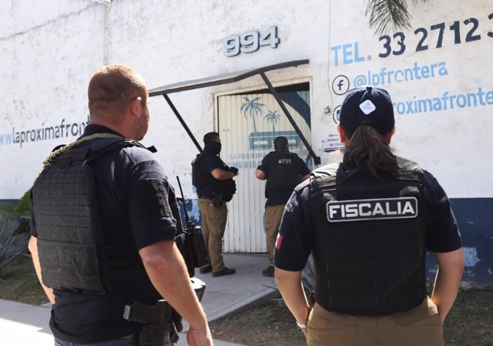 Agentes de la Fiscalía de Jalisco, México