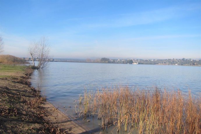 Archivo - Pantano de Cazalegas, con Talavera al fondo, en imagen de archivo