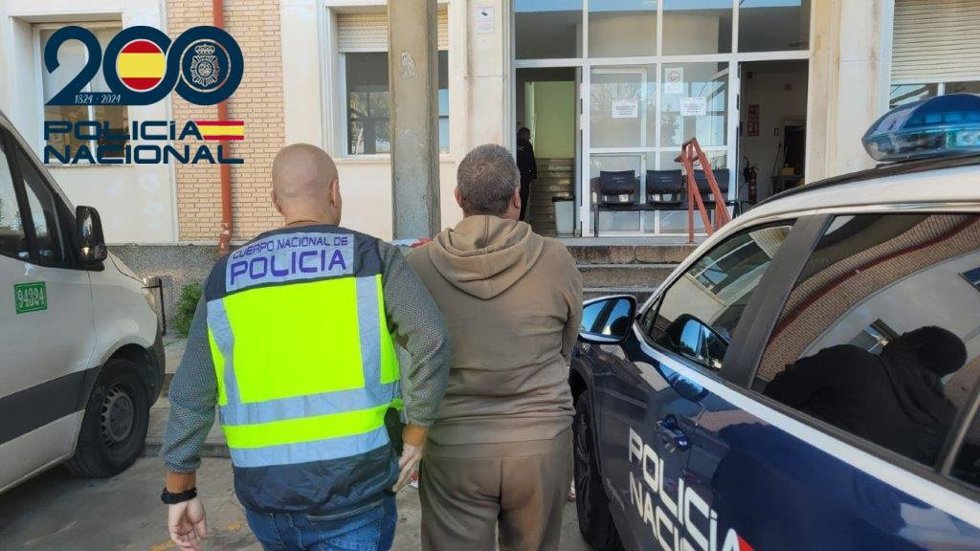 Imagen de la detención.