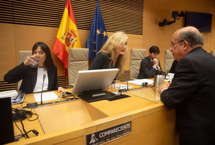 La directora general de la Guardia Civil, Mercedes González, comparece ante la Comisión de Interior a 10 de marzo de 2025, en Madrid (España). 