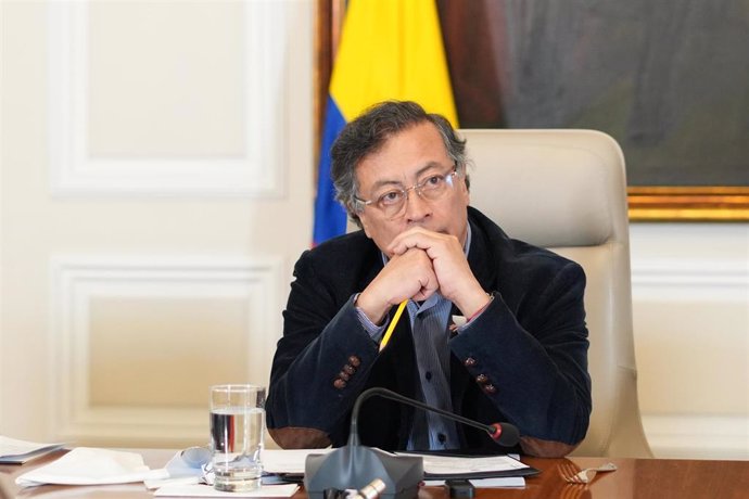 El presidente de Colombia, Gustavo Petro