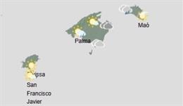 El tiempo hoy, martes 11 de marzo, en Baleares.