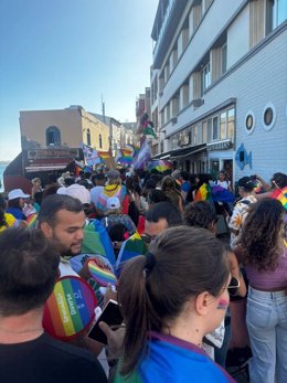 Manifestación de colectivos LGTBIQ+ en Granadilla