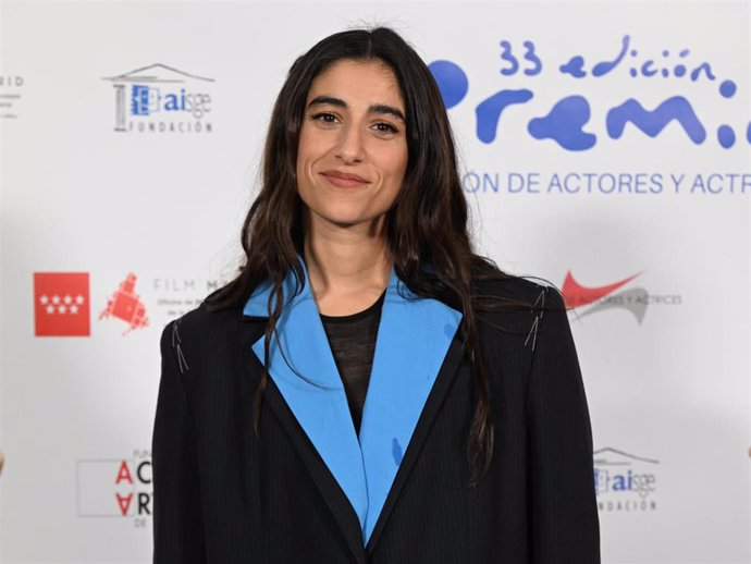 Carolina Yuste durante la gala de entrega de los Premios Unión de Actores y Actrices que se ha celebrado este lunes en el Teatro Circo Price