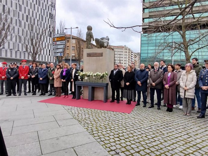 Acto organizado por el Gobierno de Navarra con motivo del Día Europeo de las Víctimas del Terrorismo