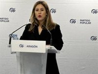 Dívar (PP) dice que Alegría "se va a entronar" como líder del PSOE Aragón en el congreso "de blanqueo" de Sánchez