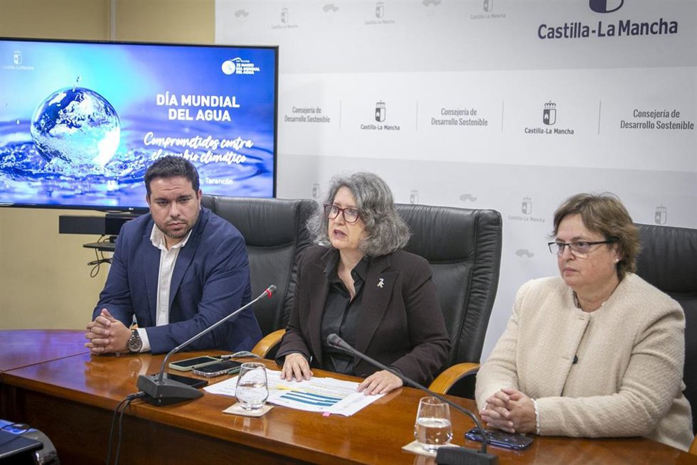 La Consejera De Desarrollo Sostenible, Mercedes Gómez, Ha Informado, En Rueda De Prensa, Sobre La Celebración Y Entidades Reconocidas Por El Gobierno Regional En El Día Mundial Del Agua 2025. (Fotos: A. Pérez Herrera // JCCM)