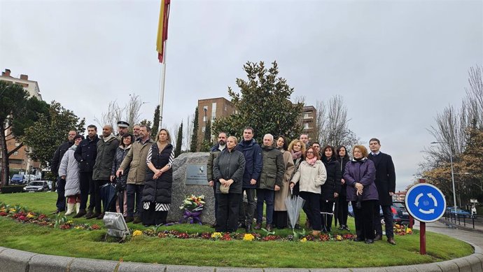 Acto en recuerdo de las víctimas del terrorimos en Guadalajara, con motivo del 11M.