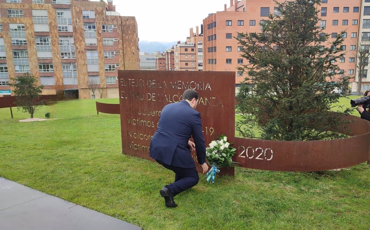 Asturias conmemora el quinto aniversario del primer fallecido por coronavirus