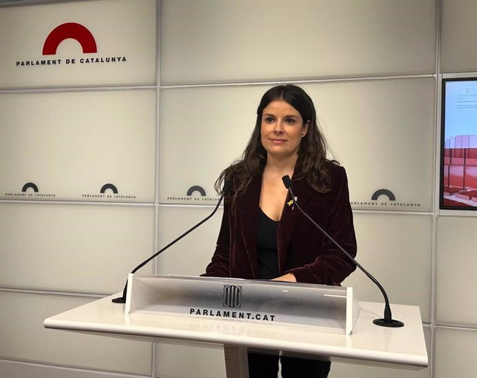 La portaveu de Junts al Parlament, Mônica Sales