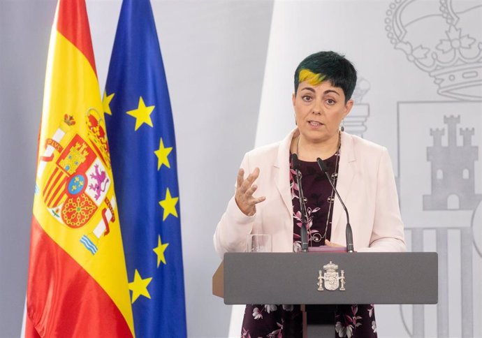 Archivo - La secretaria general de Transporte Terrestre, Marta Serrano, durante una rueda de prensa posterior al Comité de Crisis para el seguimiento de los efectos de la DANA, en el palacio de La Moncloa, a 4 de noviembre de 2024, en Madrid (España). 