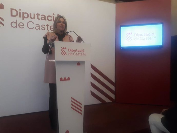 Marta Barrachina, presidenta de la Diputación