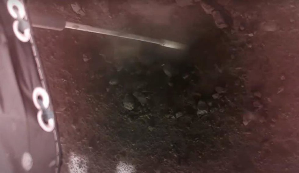 Perforación del taladro LISTER en la Luna
