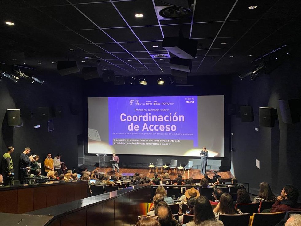 La jornada de 'Coordinación de Acceso' reivindica a las personas con discapacidad en el cine: "Hemos sufrido la cultura"