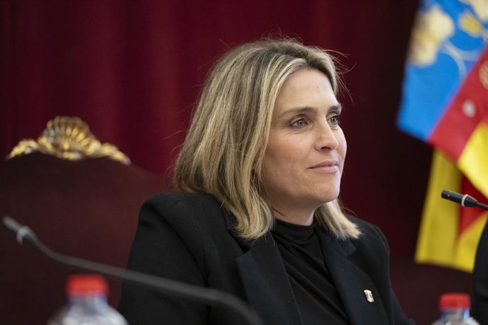 Archivo -  Marta Barrachina, presidenta de la Diputació de Castelló