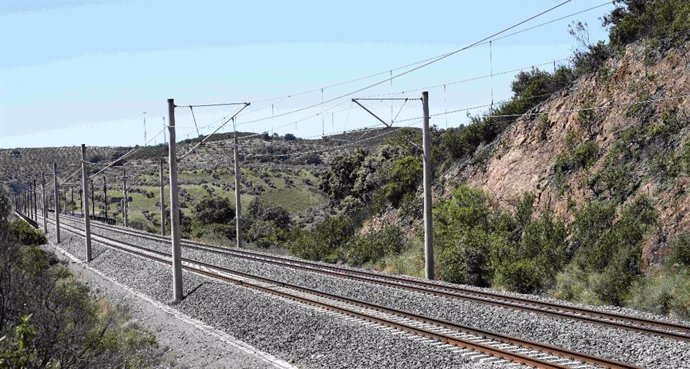 Tramo ferroviario Córdoba Puertollano.
