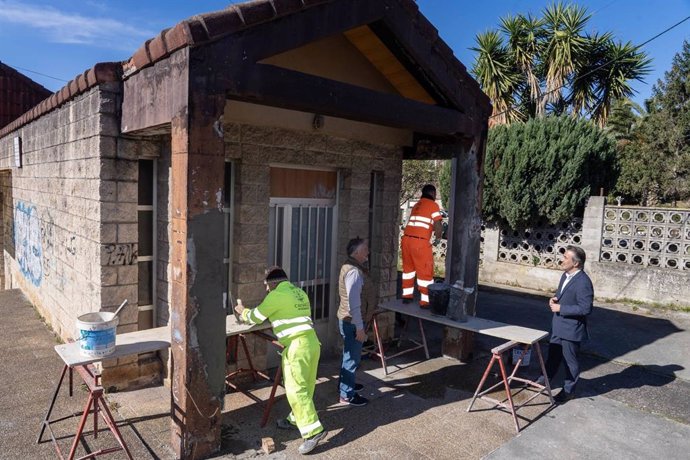 Obras en La Escueluca.