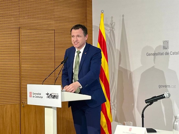 El conseller de Argicultura, Ganadería, Pesca y Alimentación de la Generalitat, Òscar Ordeig