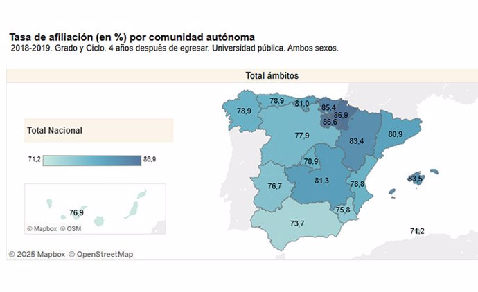 Mapa de inserción.