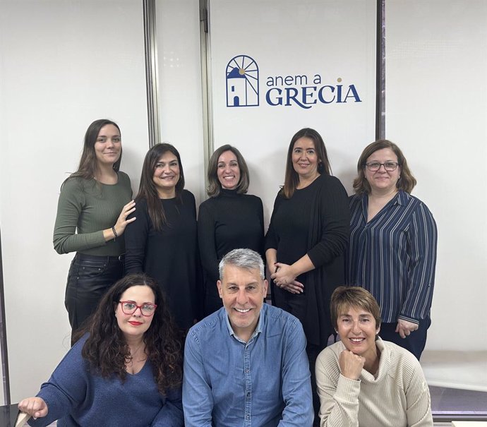 El equipo de Anem a Grècia