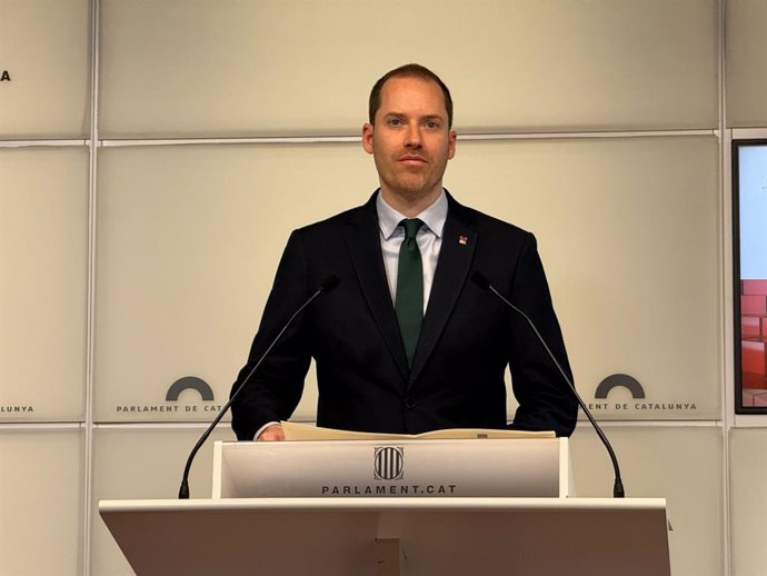 El portaveu del PP al Parlament, Juan Fernández