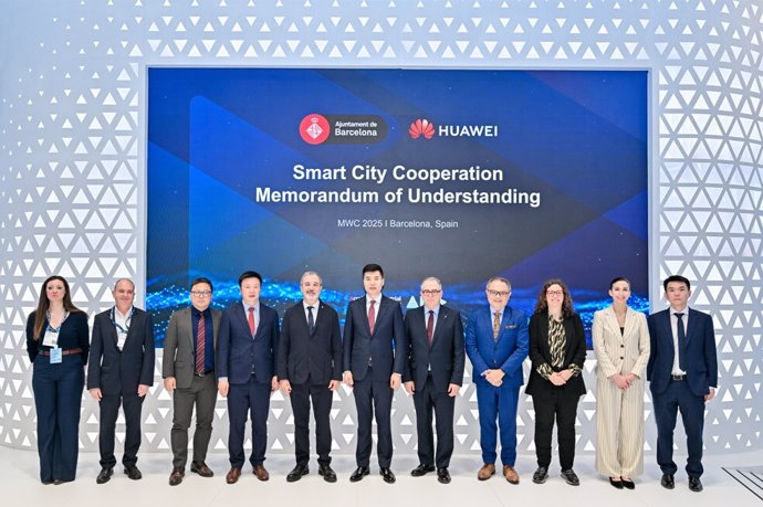 Huawei and Barcelona City Council Sign Strategic MoU