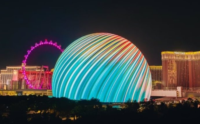 Las Vegas Sphere.