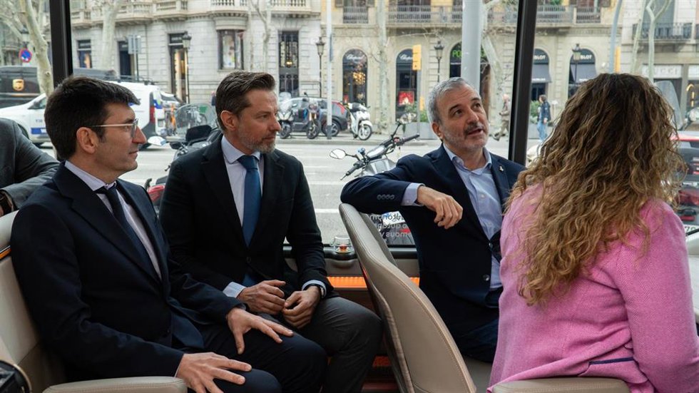 El alcalde de Barcelona, Jaume Collboni.