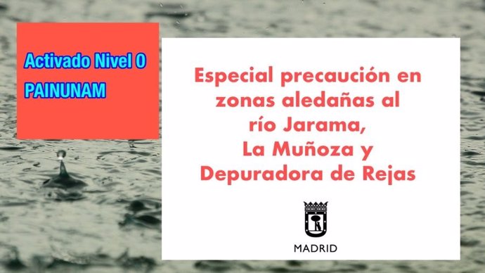 El Ayuntamiento de Madrid vuelve a activar su Plan de inundaciones por los desembalses del río Jarama