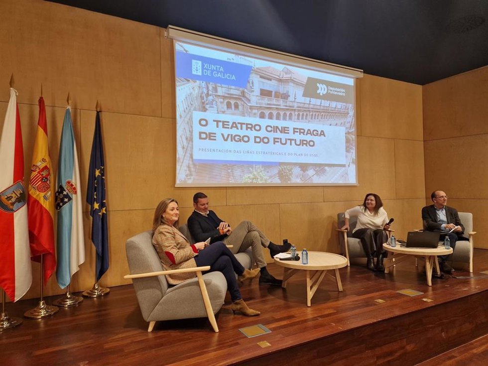 Xunta y Diputación esperan licitar la obra del Cine Fraga de Vigo "a finales de 2025 o principios de 2026".