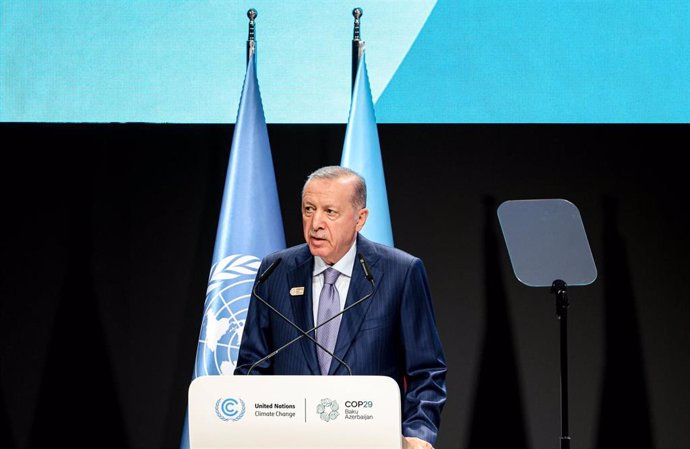 Archivo - El presidente de Turquía, Recep Tayyip Erdogan