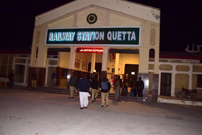 Estación de tren de Quettta (Pakistán)
