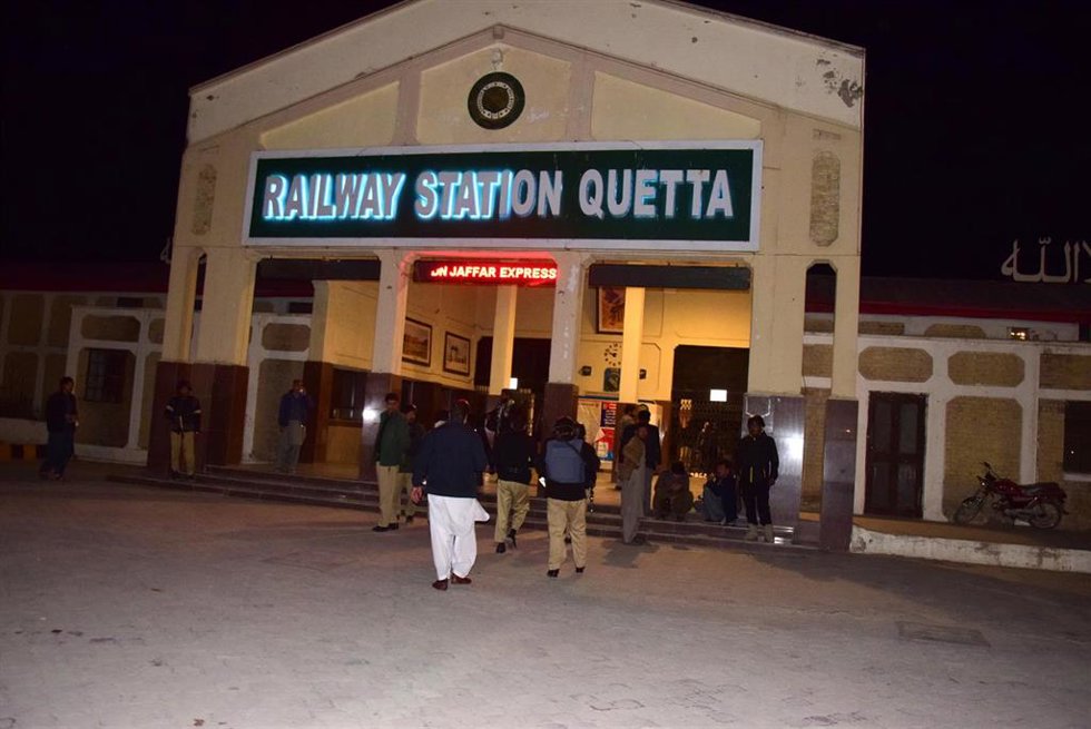 Estación de tren de Quettta (Pakistán)