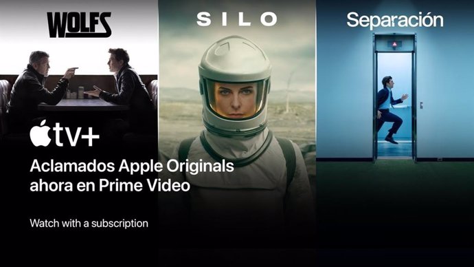 Apple TV+ está disponible desde hoy en España a través de Prime Video con una suscripción adicional