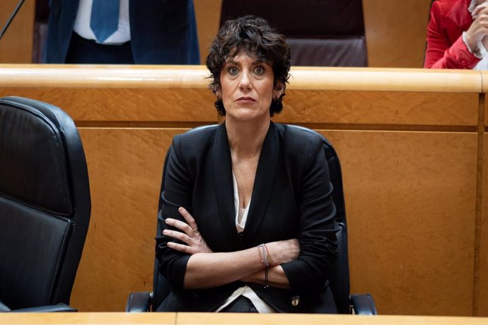 La ministra de Inclusión, Seguridad Social y Migraciones, Elma Saiz, en una imagen de archivo.