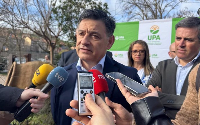 El secretario general de UPA, Julián Morcillo