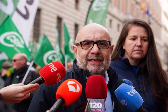 El presidente de CSIF, Miguel Borra.