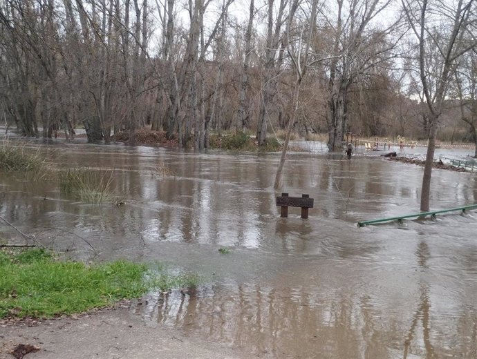Daños provocados por las lluvias que ha dejado Jana en Guadalajara.