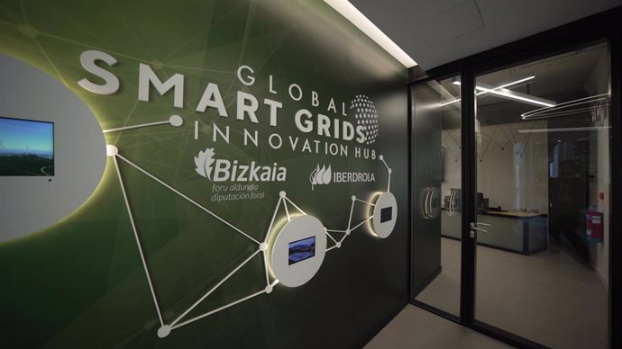 Entrada del Global Smart Grids Innovation Hub de Iberdrola