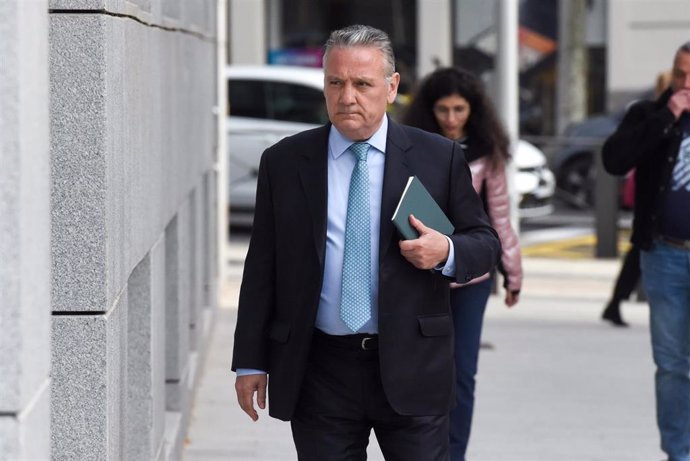 Archivo - El ex senador del PP Alfredo Prada llega a la Audiencia Nacional, a 19 de marzo de 2024, en Madrid (España). 